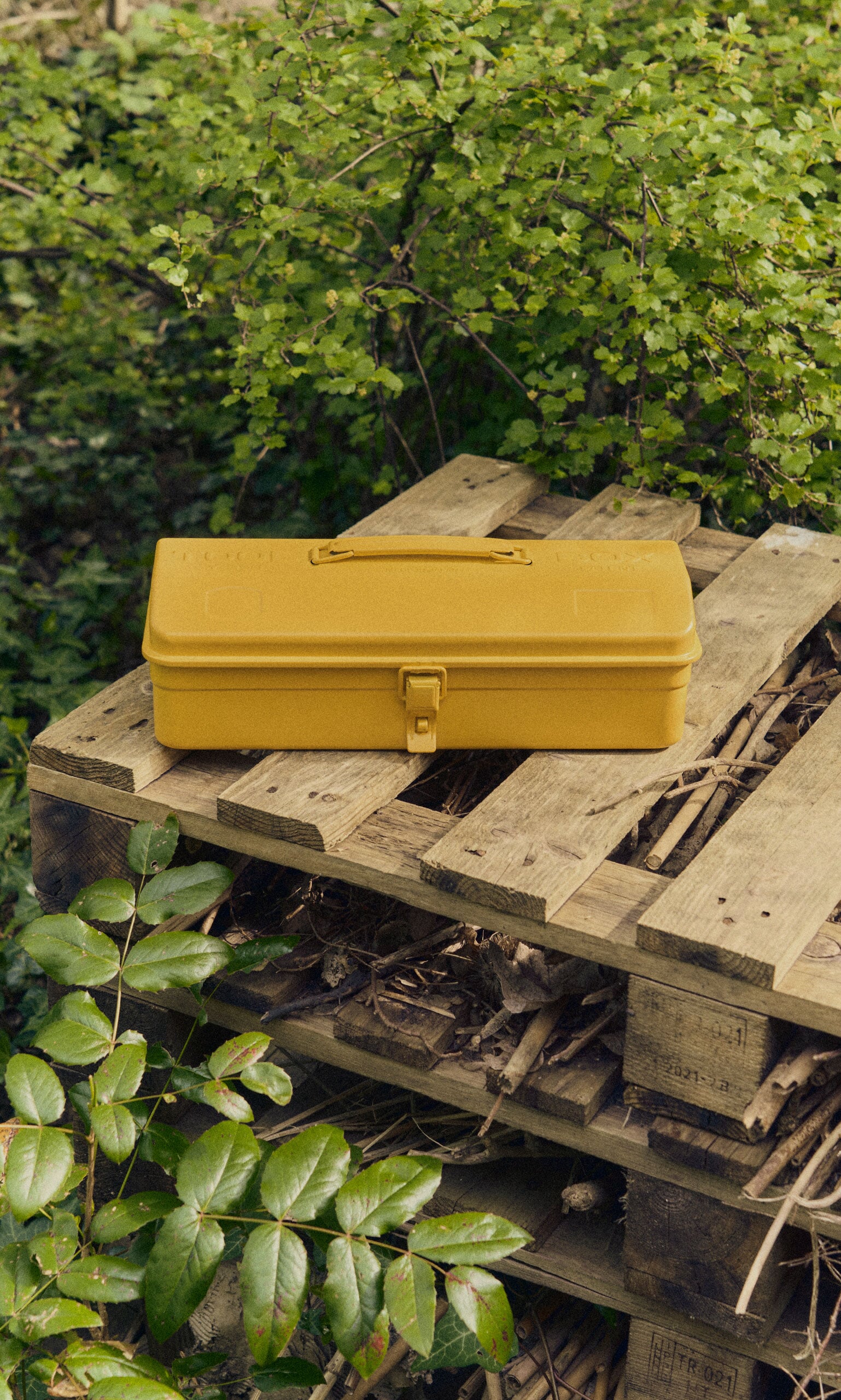 Yellow tool box