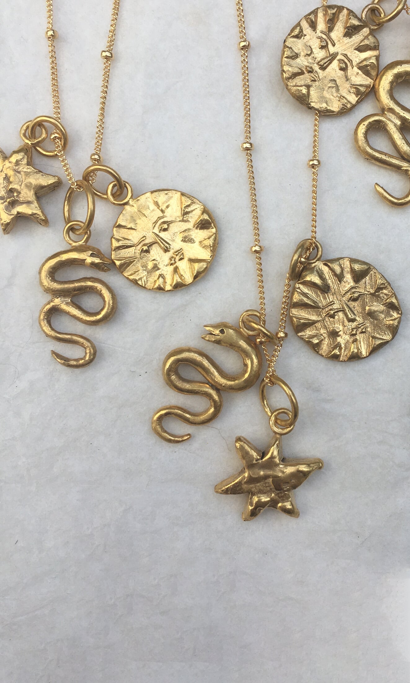 Talisman charm necklace