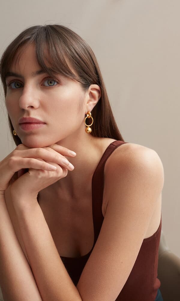 Sphere earrings