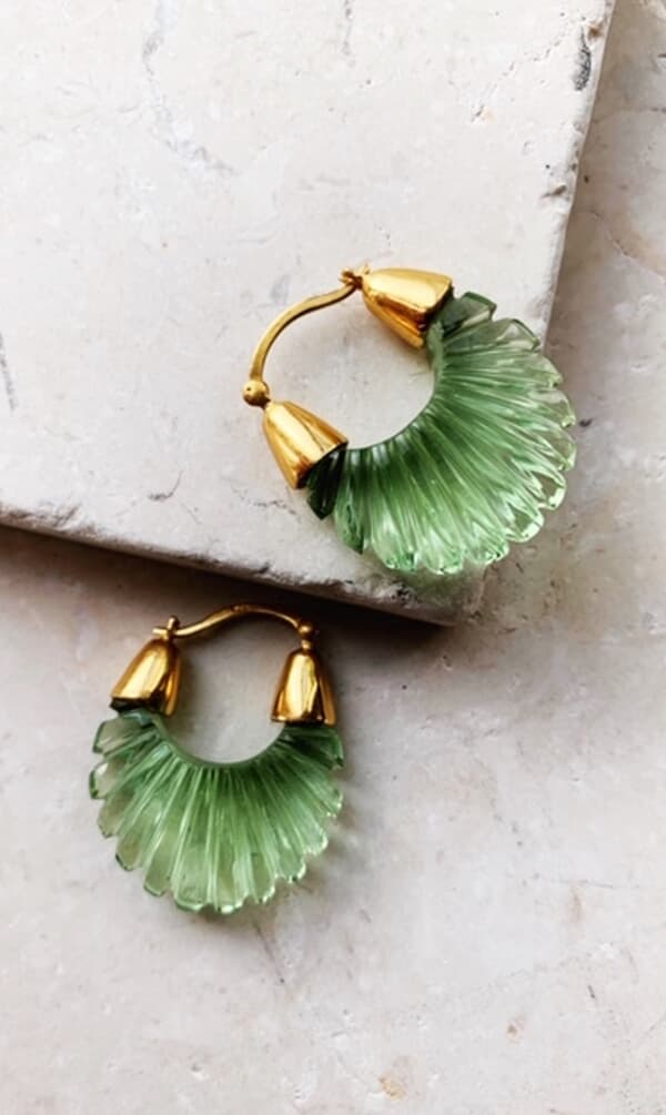Dakari mint earrings 