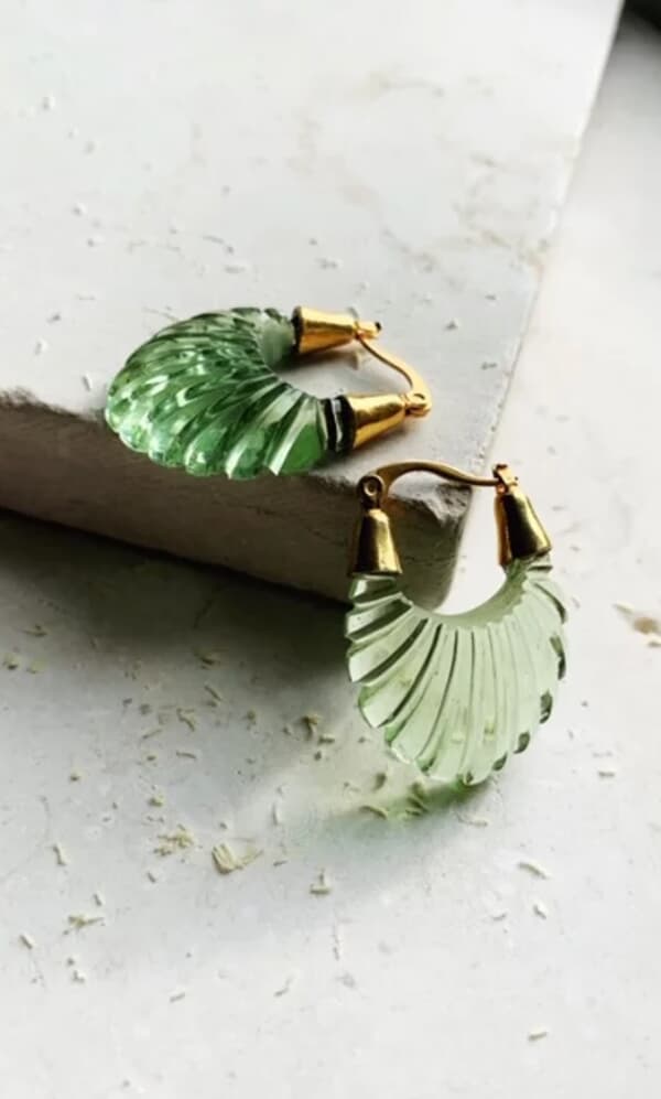 Dakari mint earrings 