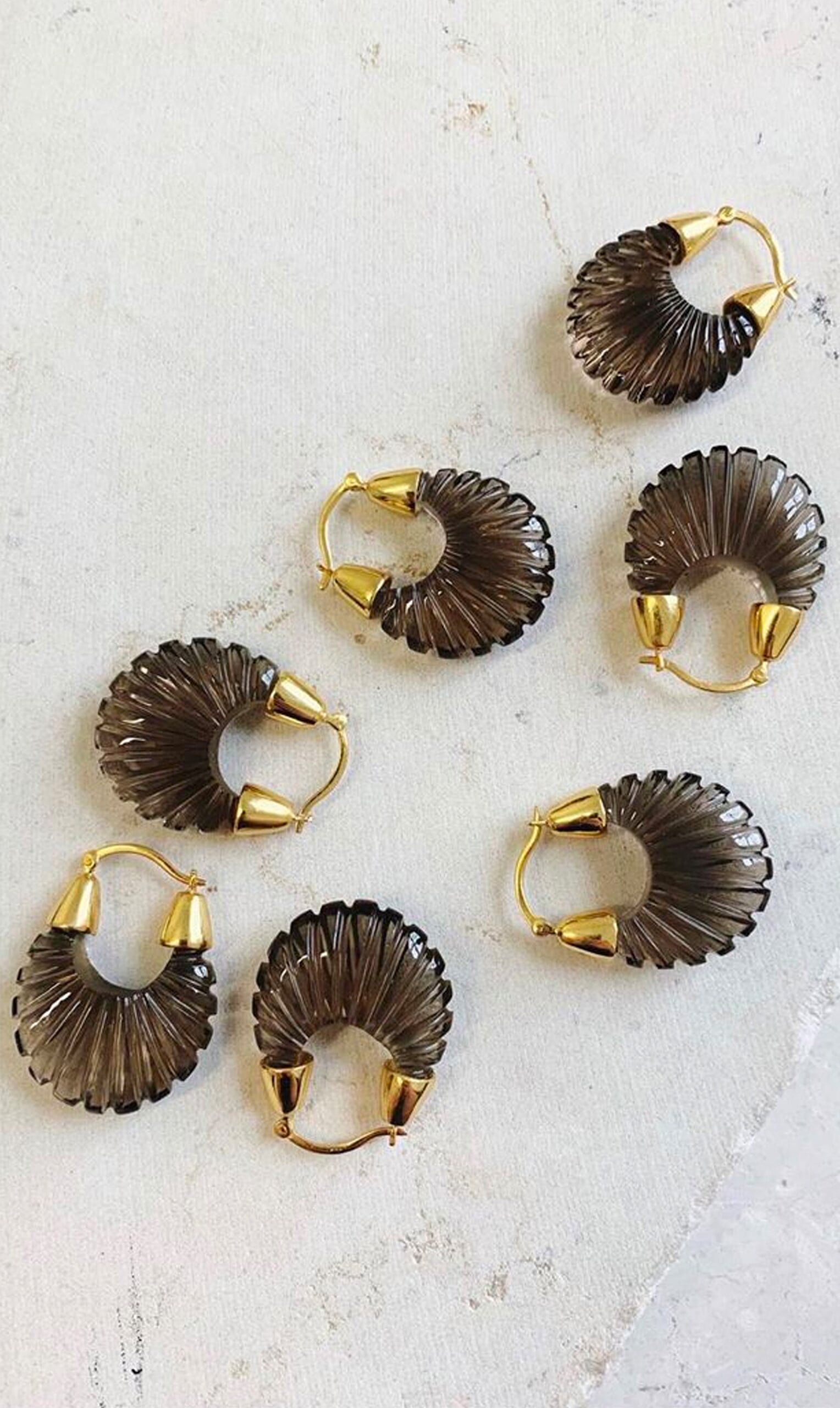 Dakari smokey earrings
