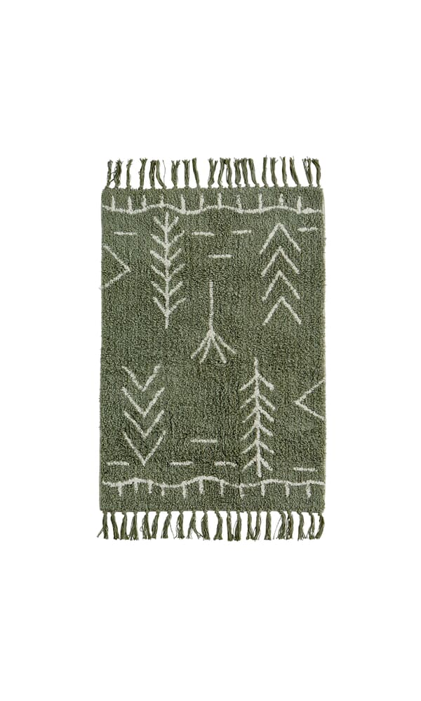 Tufted bath mat 