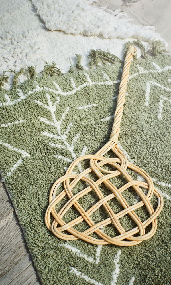 Tufted bath mat 