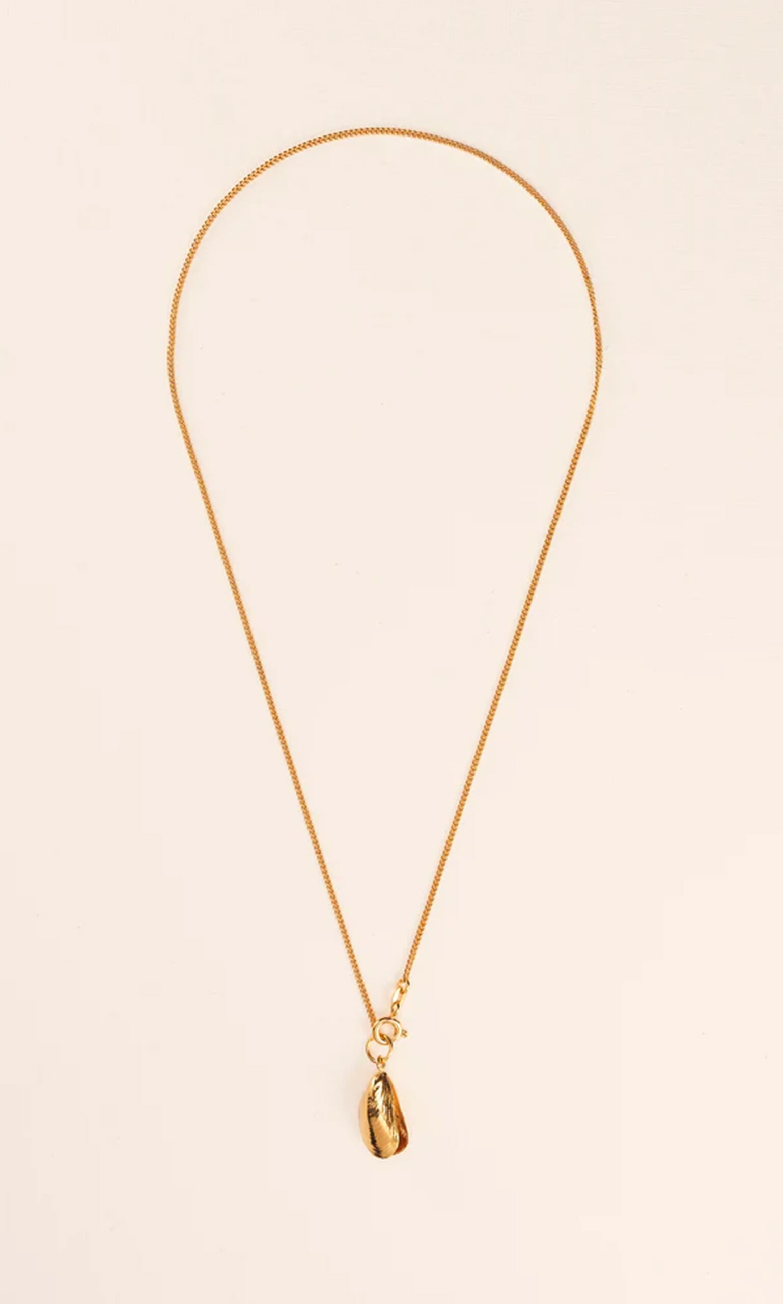 Gold Moules necklace