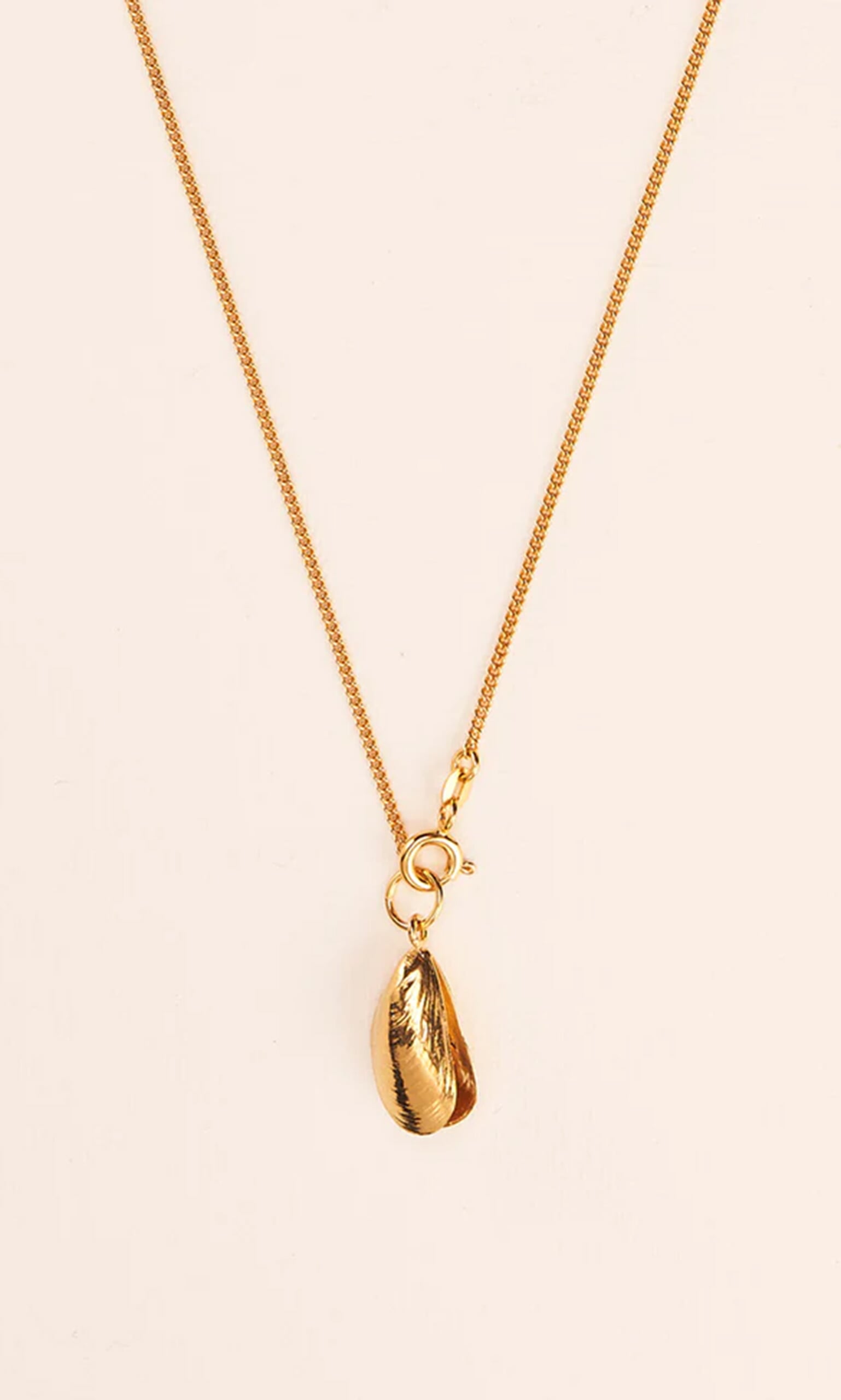 Gold Moules necklace