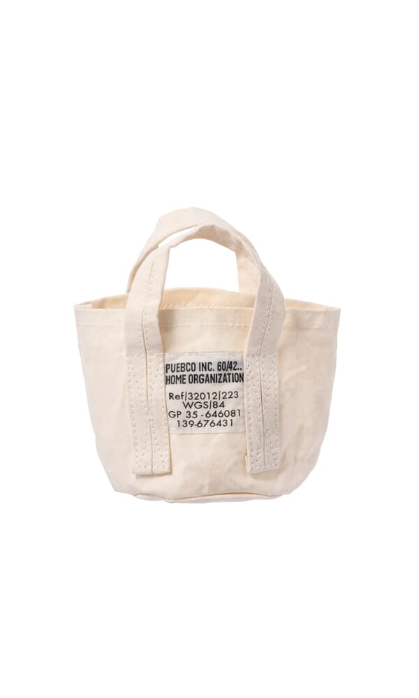 Mini tote - ecru