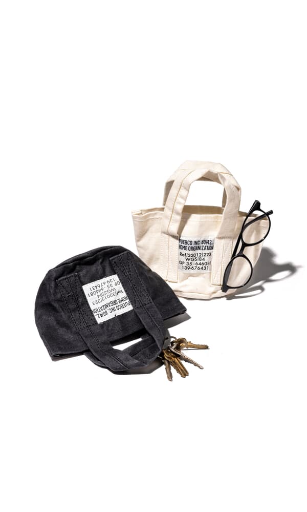 Mini tote - ecru
