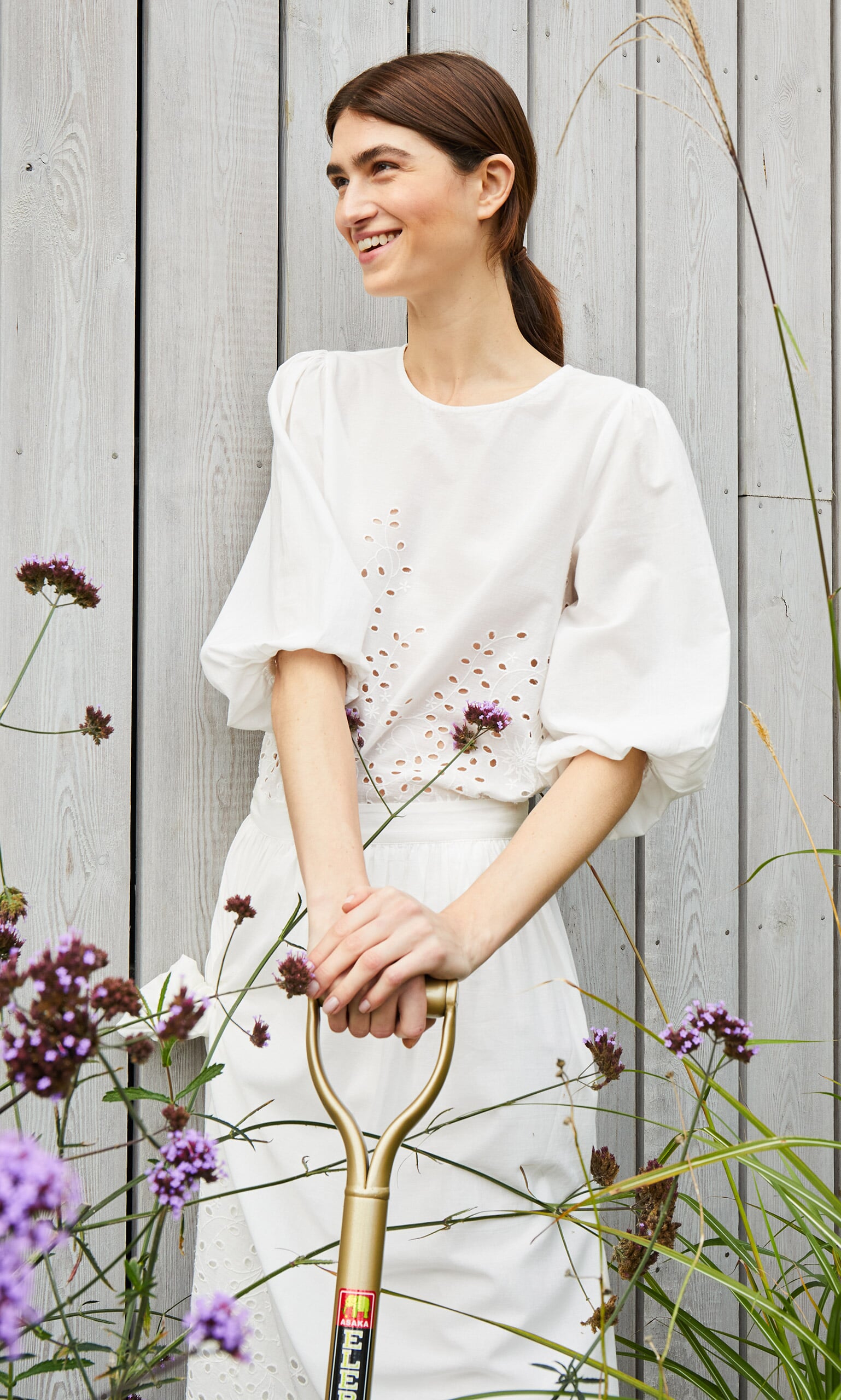 Broderie blouse