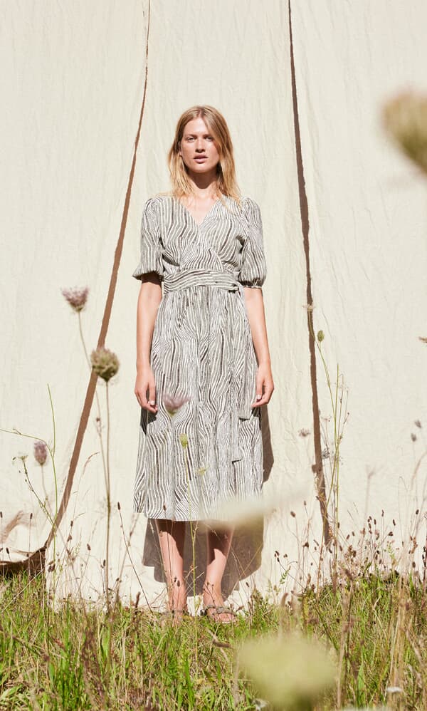 Vita wrap dress
