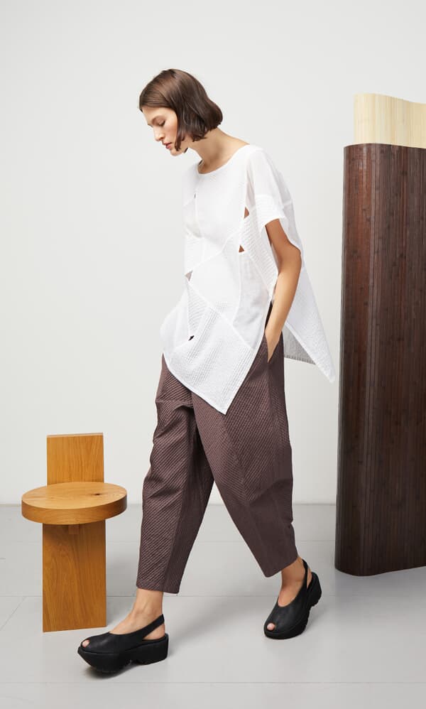 Pelt balloon pants