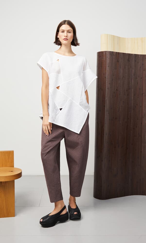 Pelt balloon pants