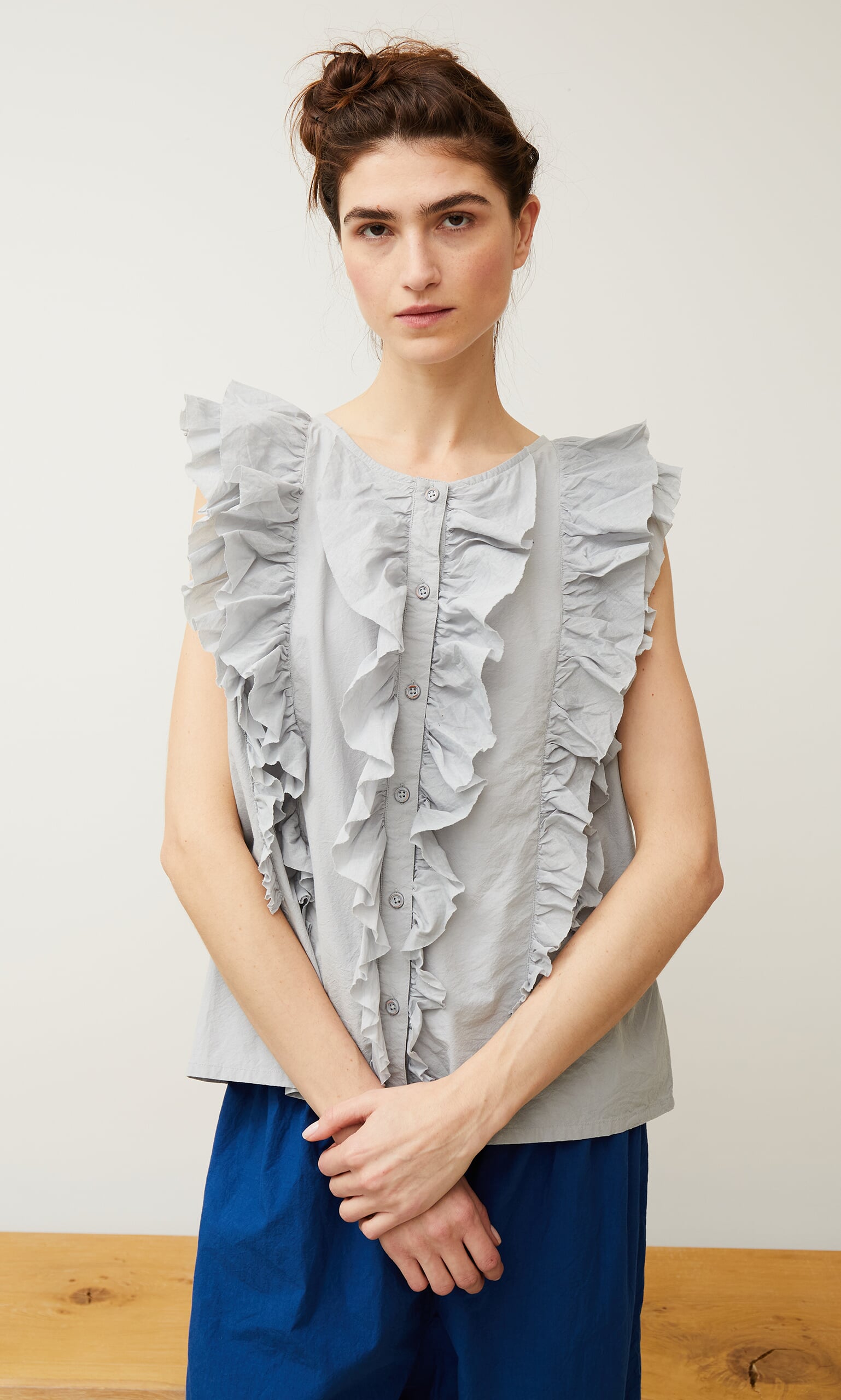 Frida ruffle blouse