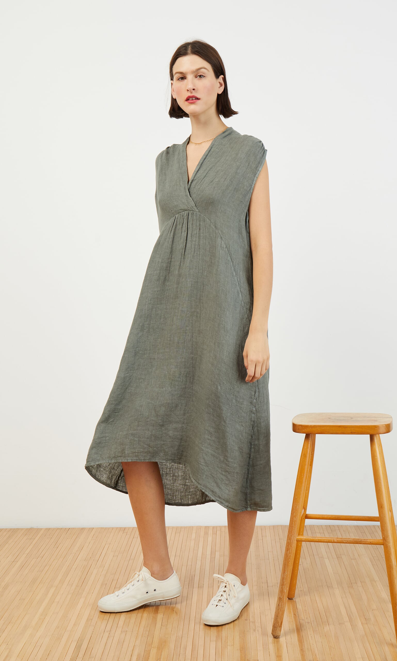 Flint wrap dress