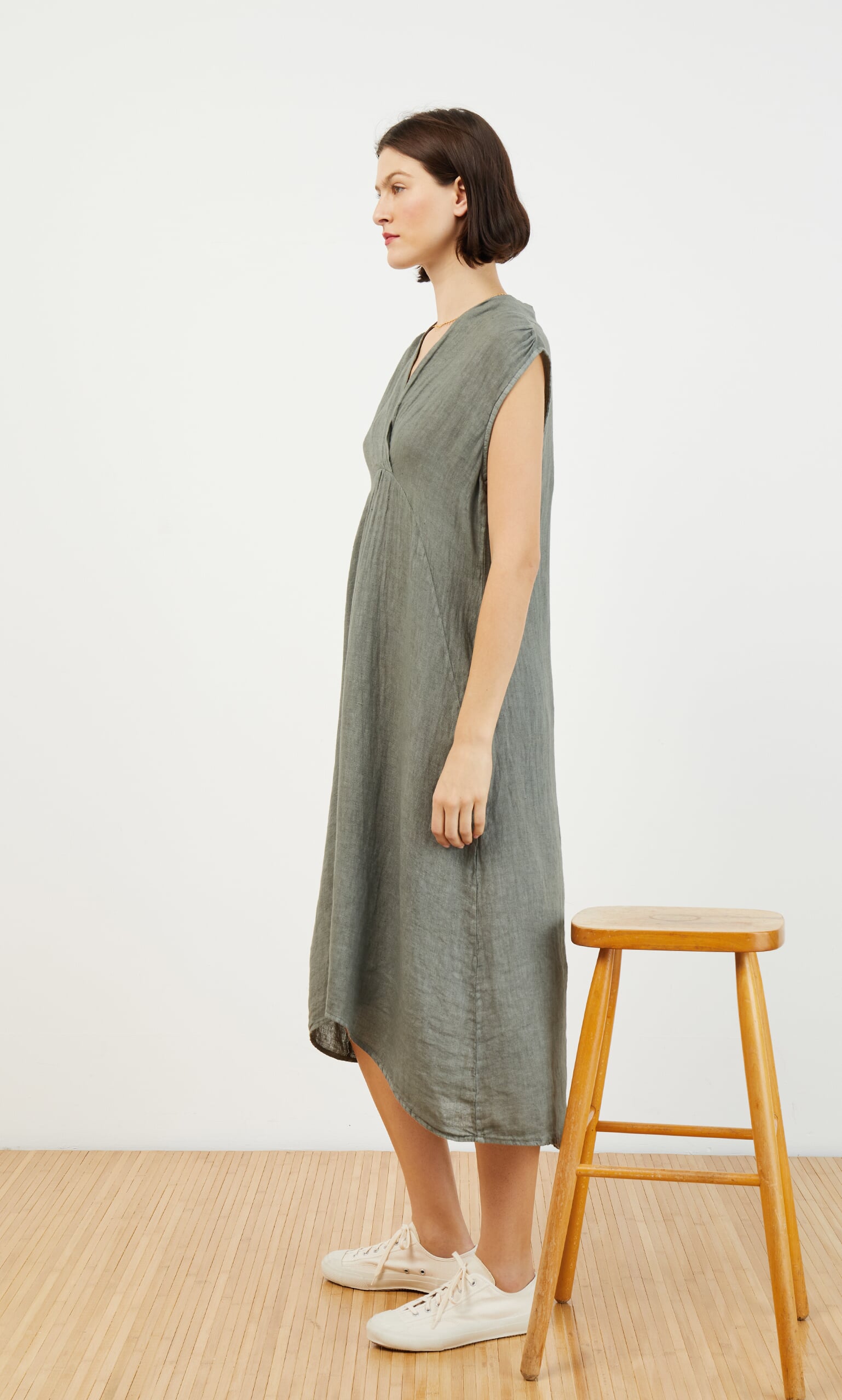 Flint wrap dress