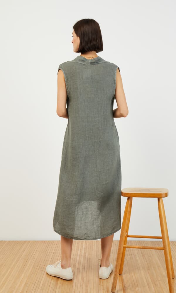 Flint wrap dress