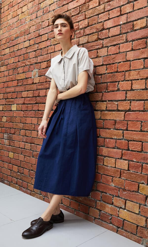 Bronwyn pleated skirt
