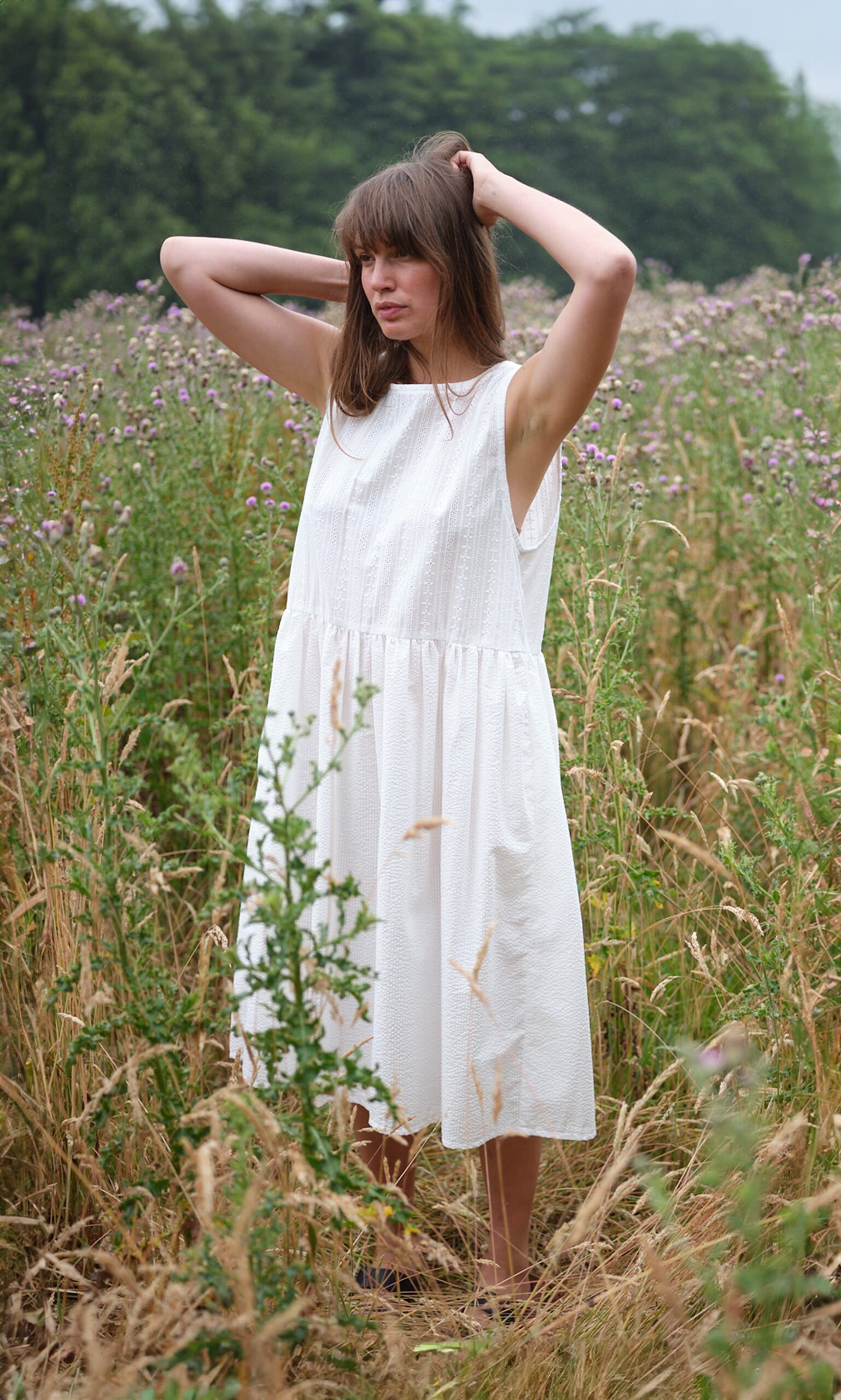 Broderie Anglaise Dress