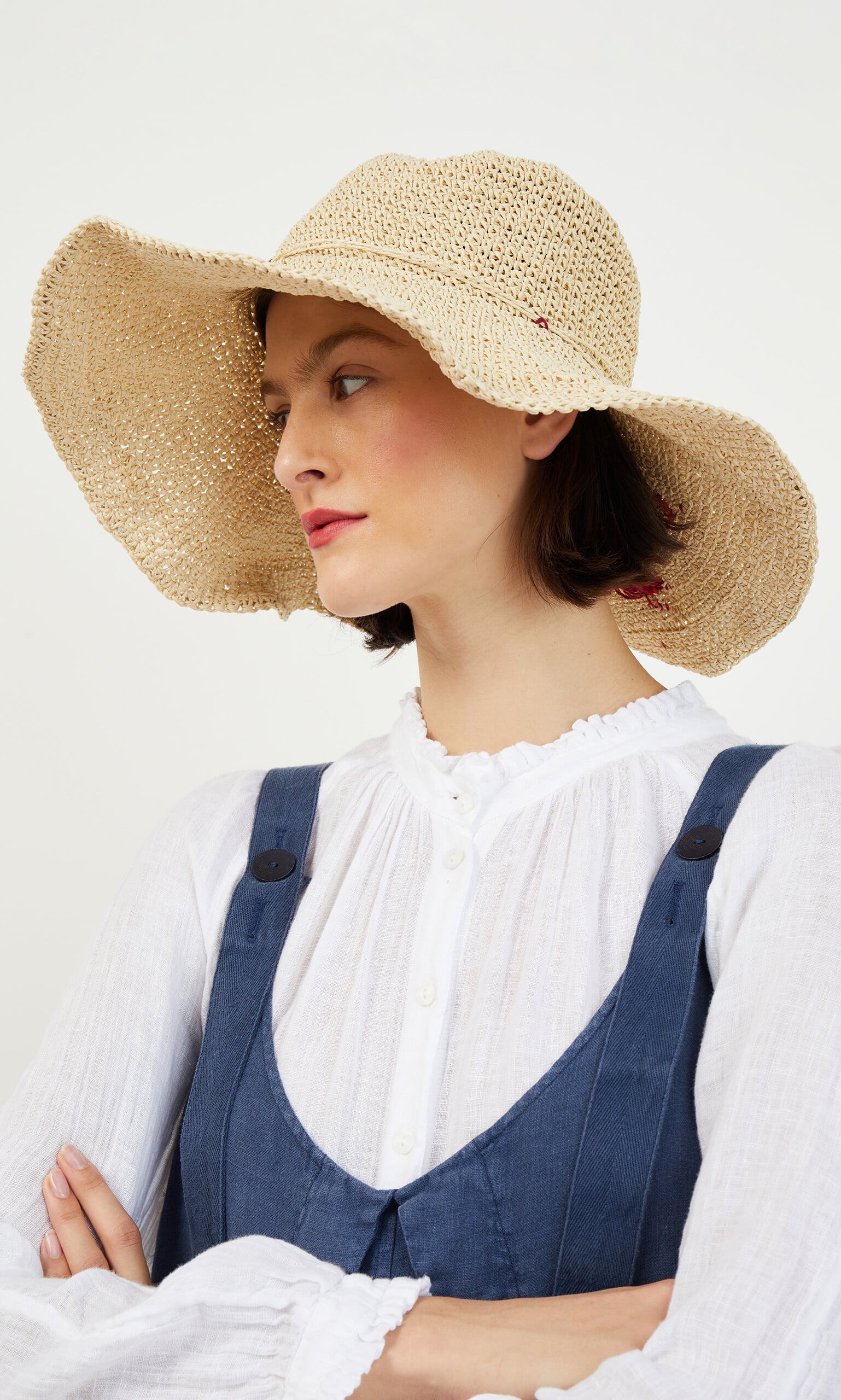 Lobster straw hat
