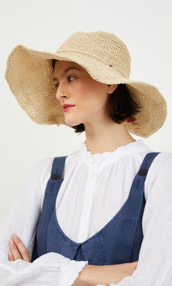Lobster straw hat