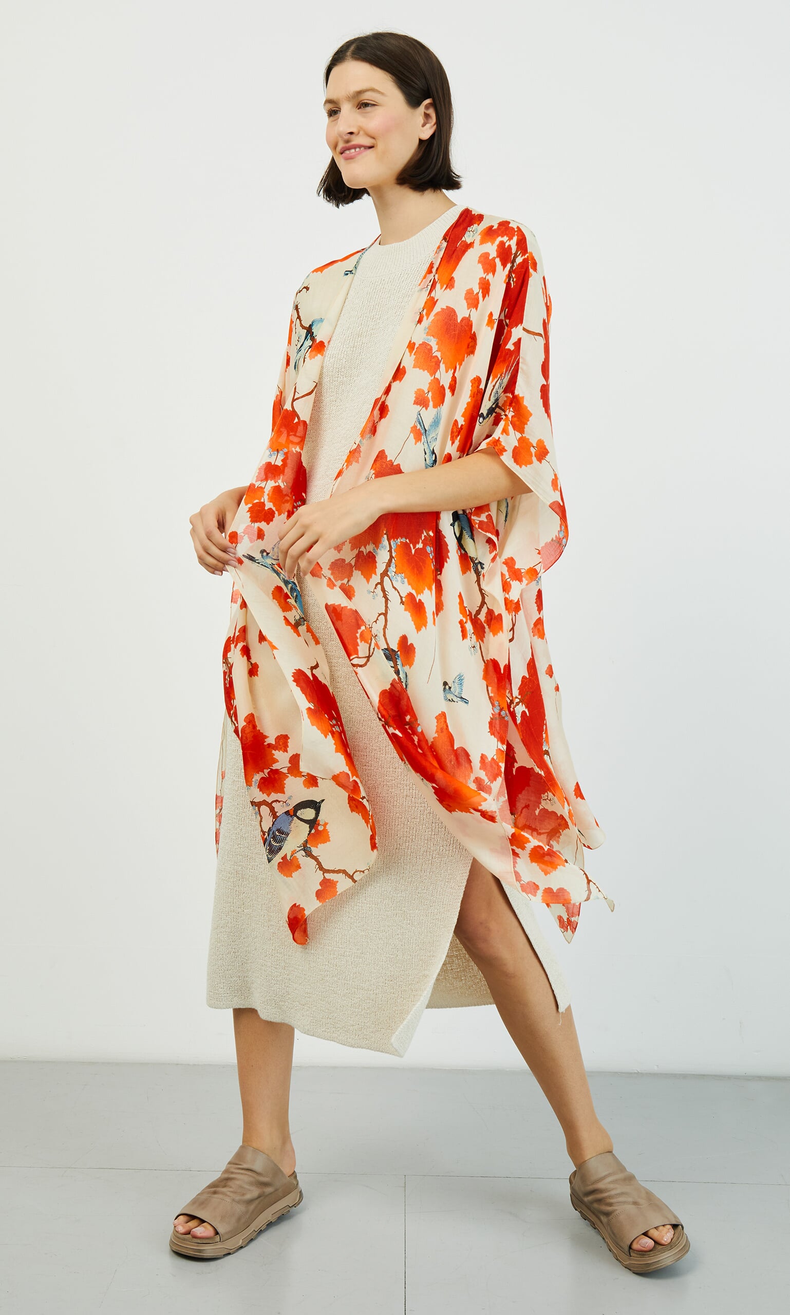 Maple kimono