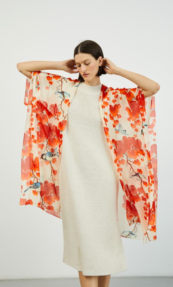 Maple kimono