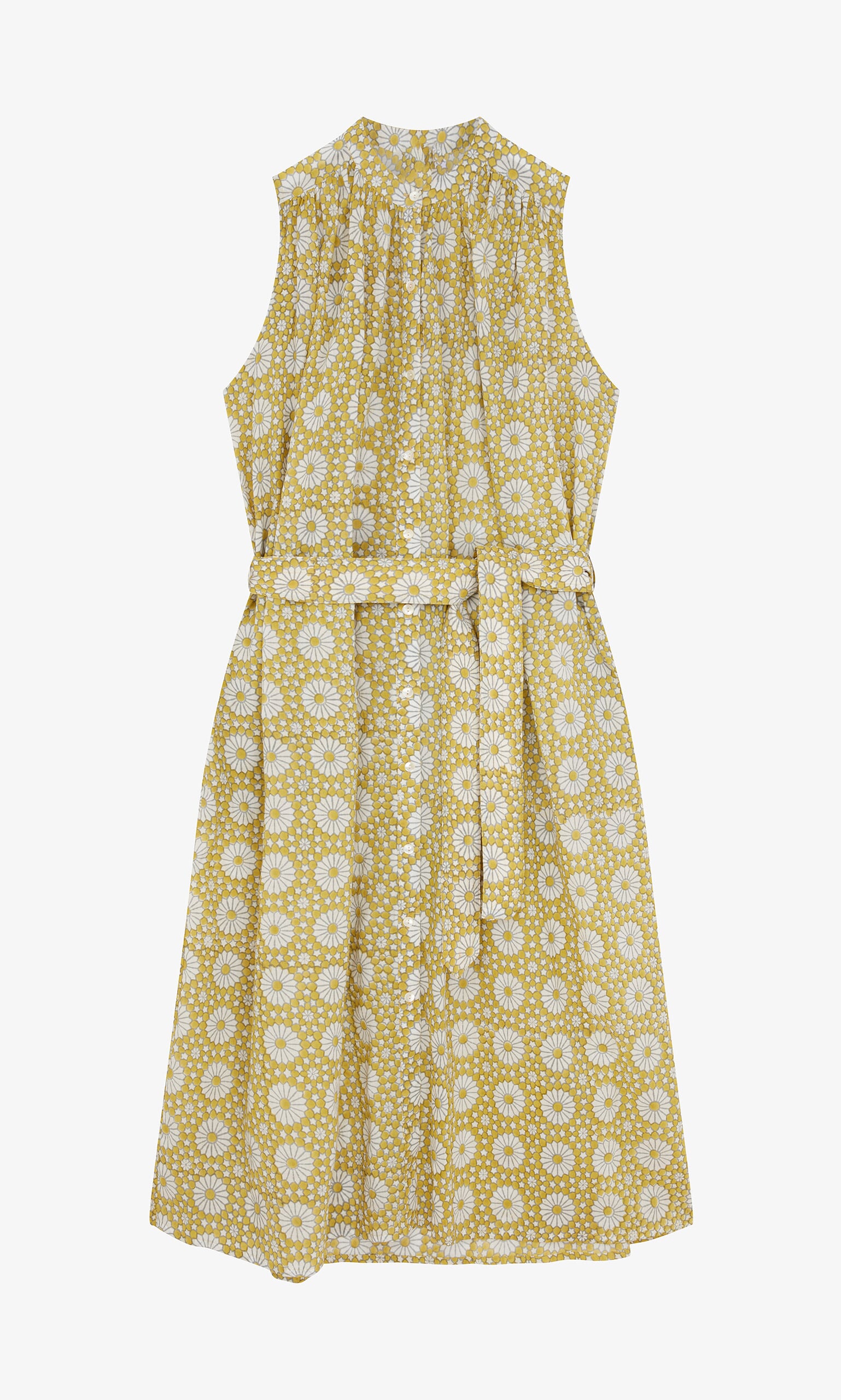 Daisy print dress