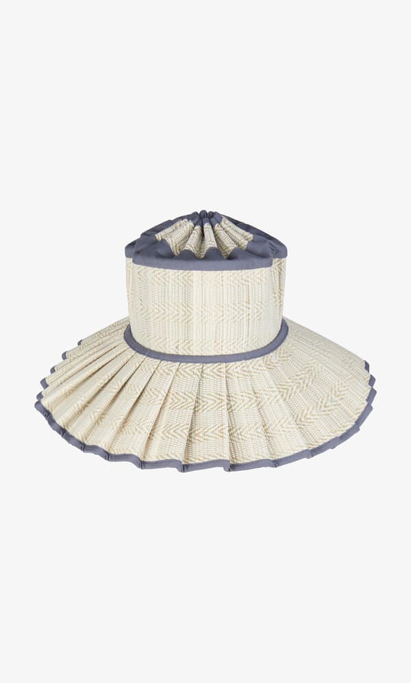Lorna Murray hat - blue trim