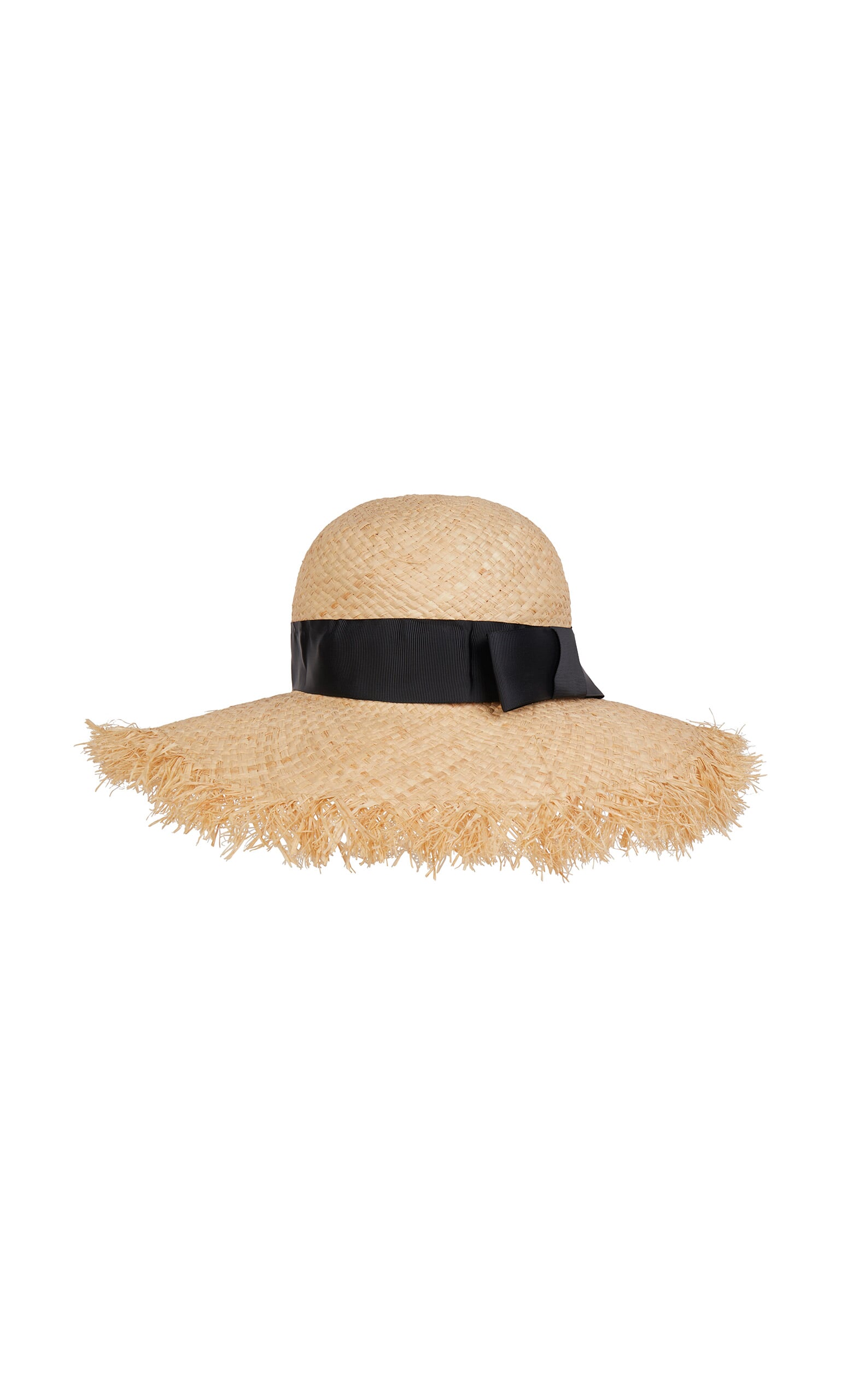 Frayed Straw Hat