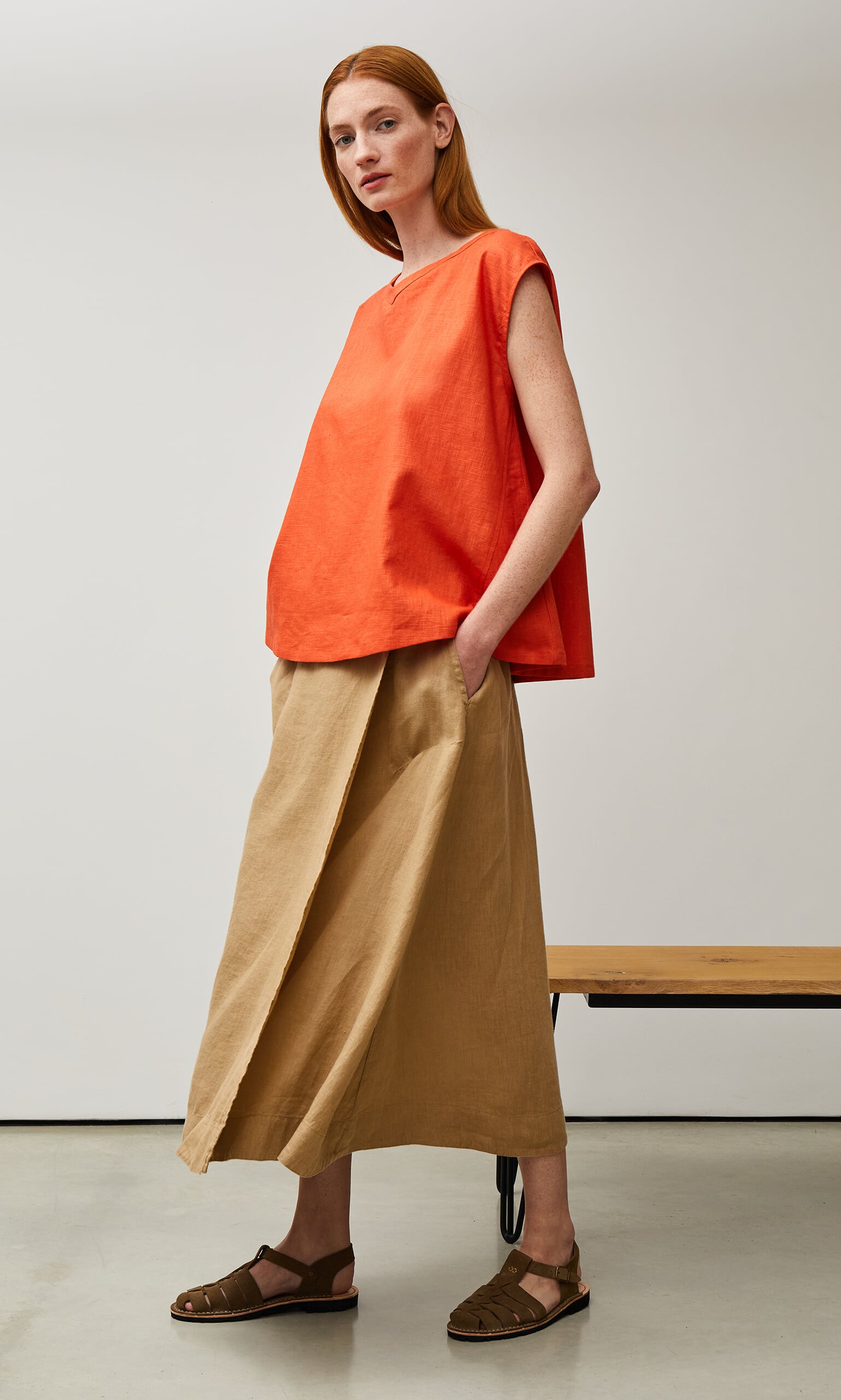 Orla blouse - Clementine