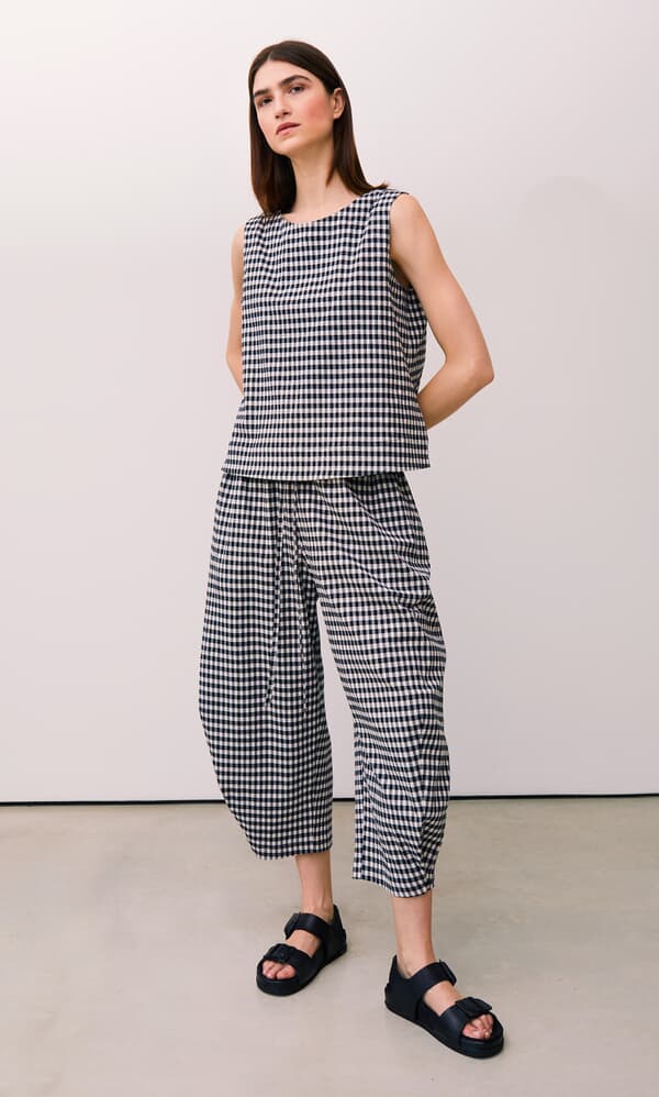 Gingham top
