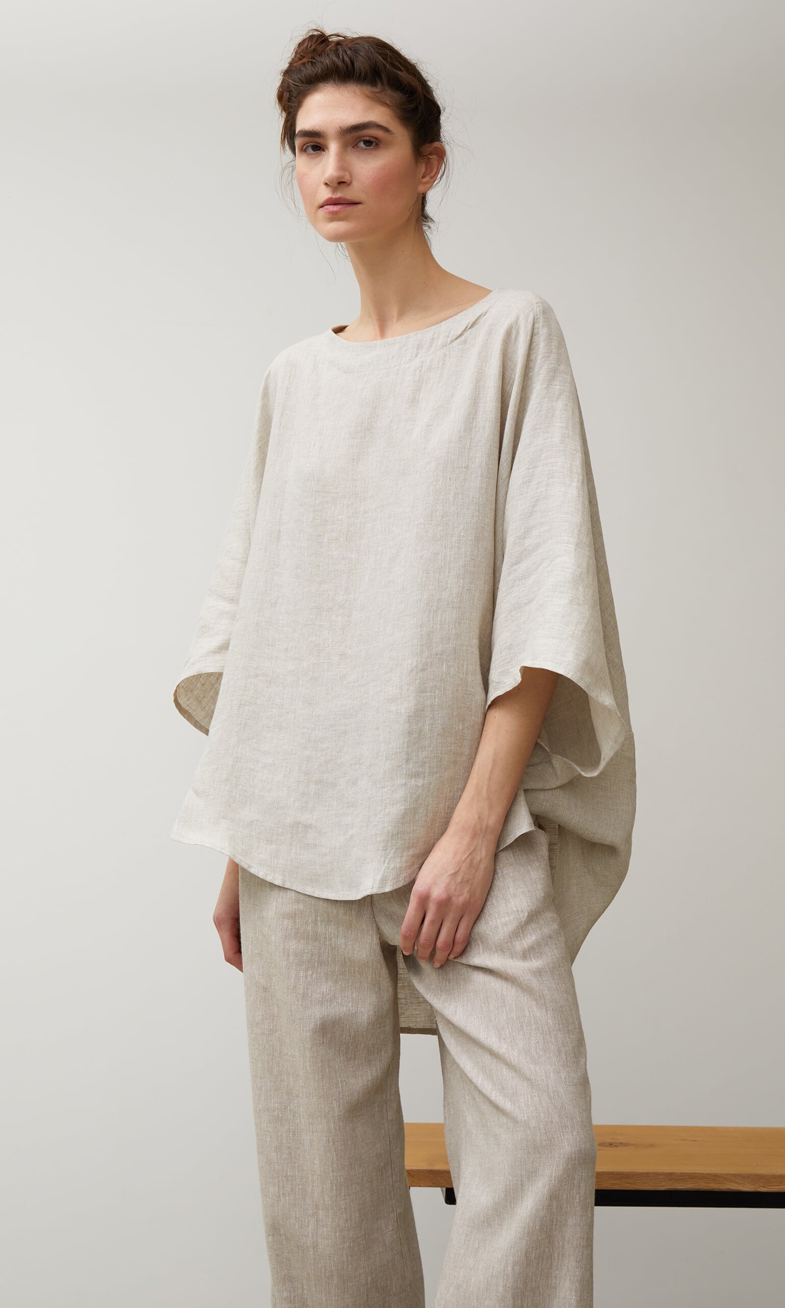 Otilia linen blouse - Plümo Ltd