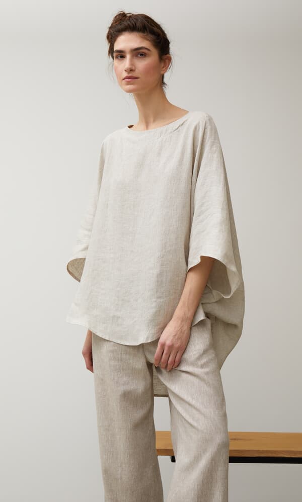 Otilia linen blouse