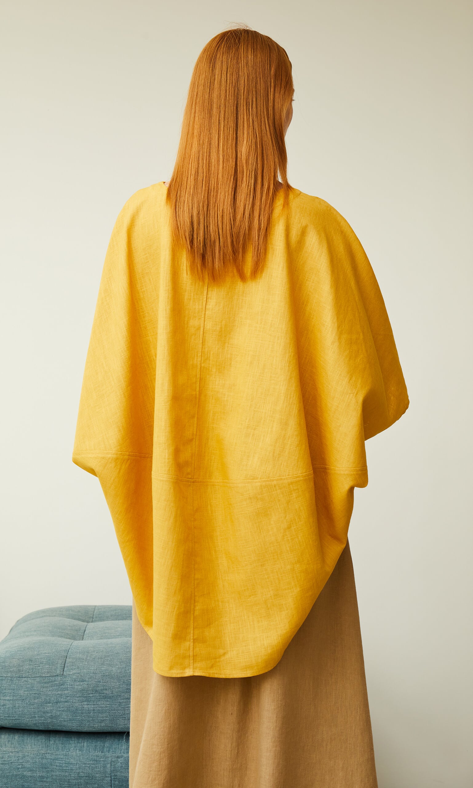 Soleil linen blouse