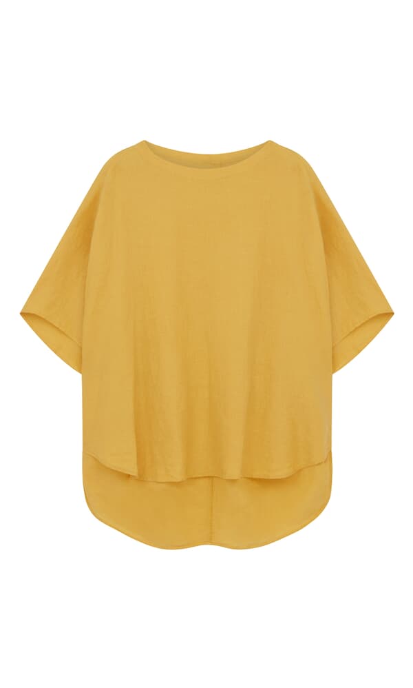 Soleil linen blouse