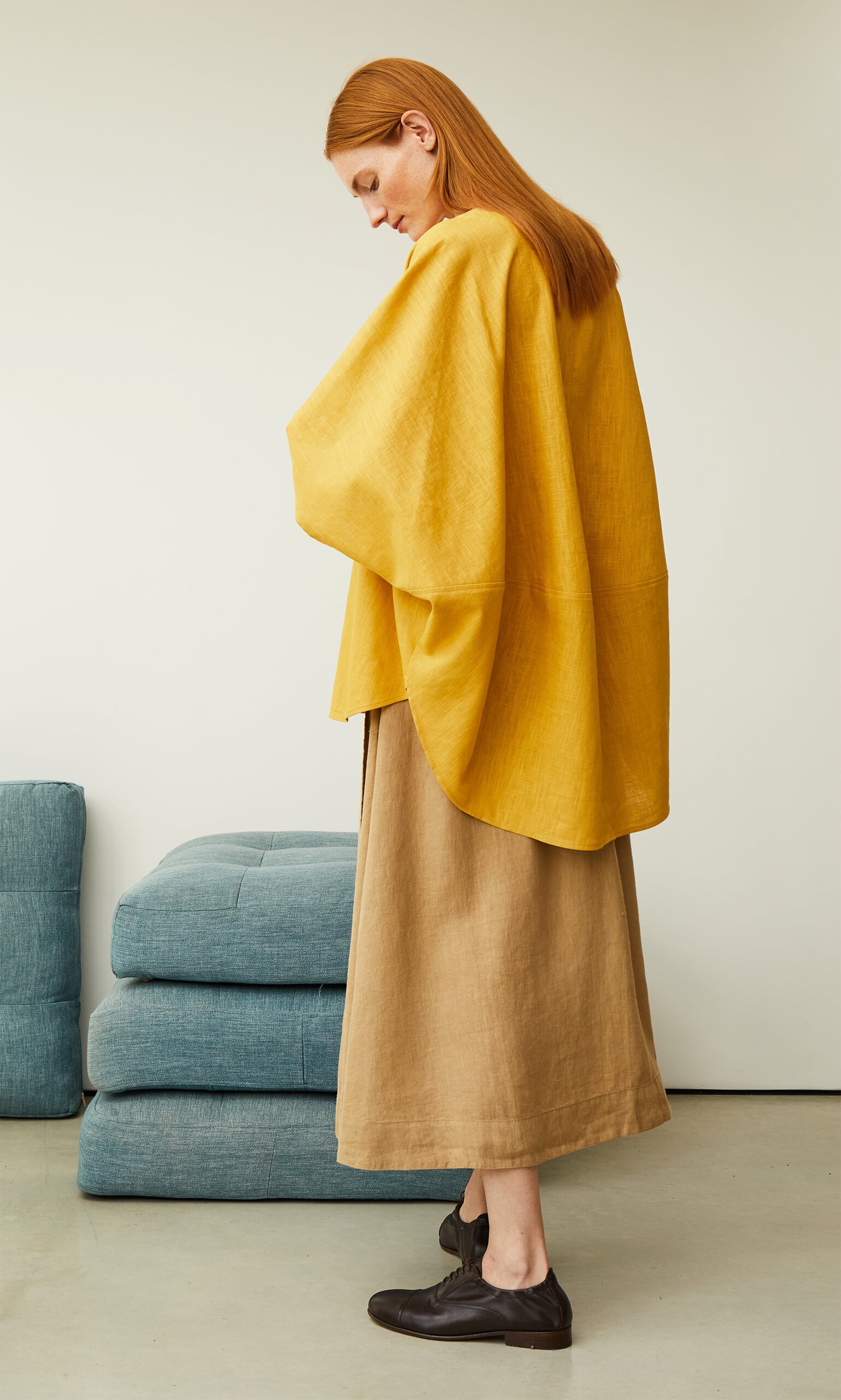 Soleil linen blouse