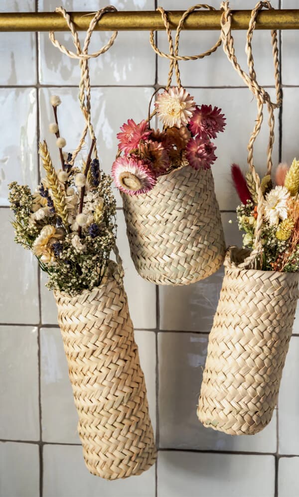 Slim Flower Basket - Large