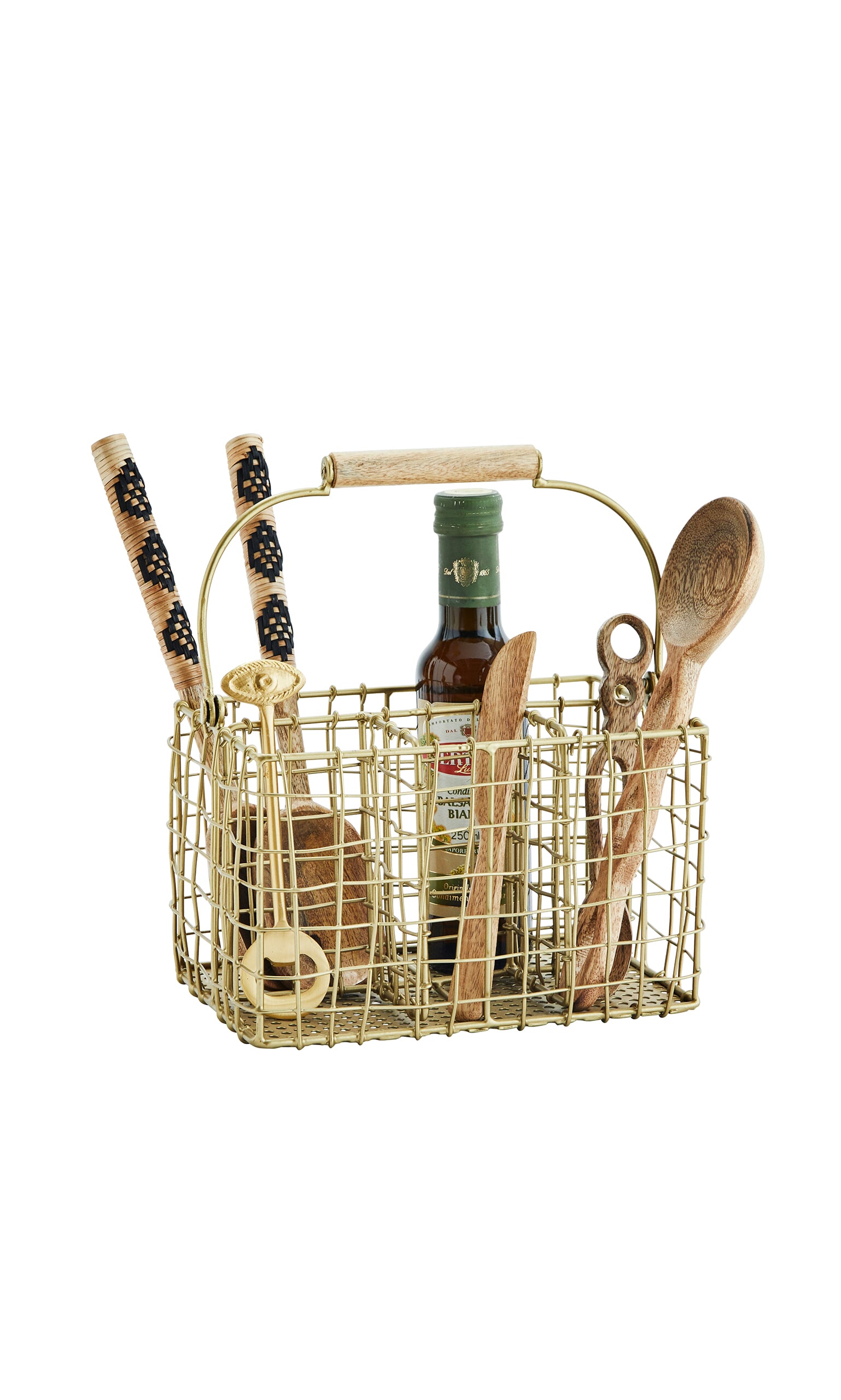 Copper Cutlery Holder 
