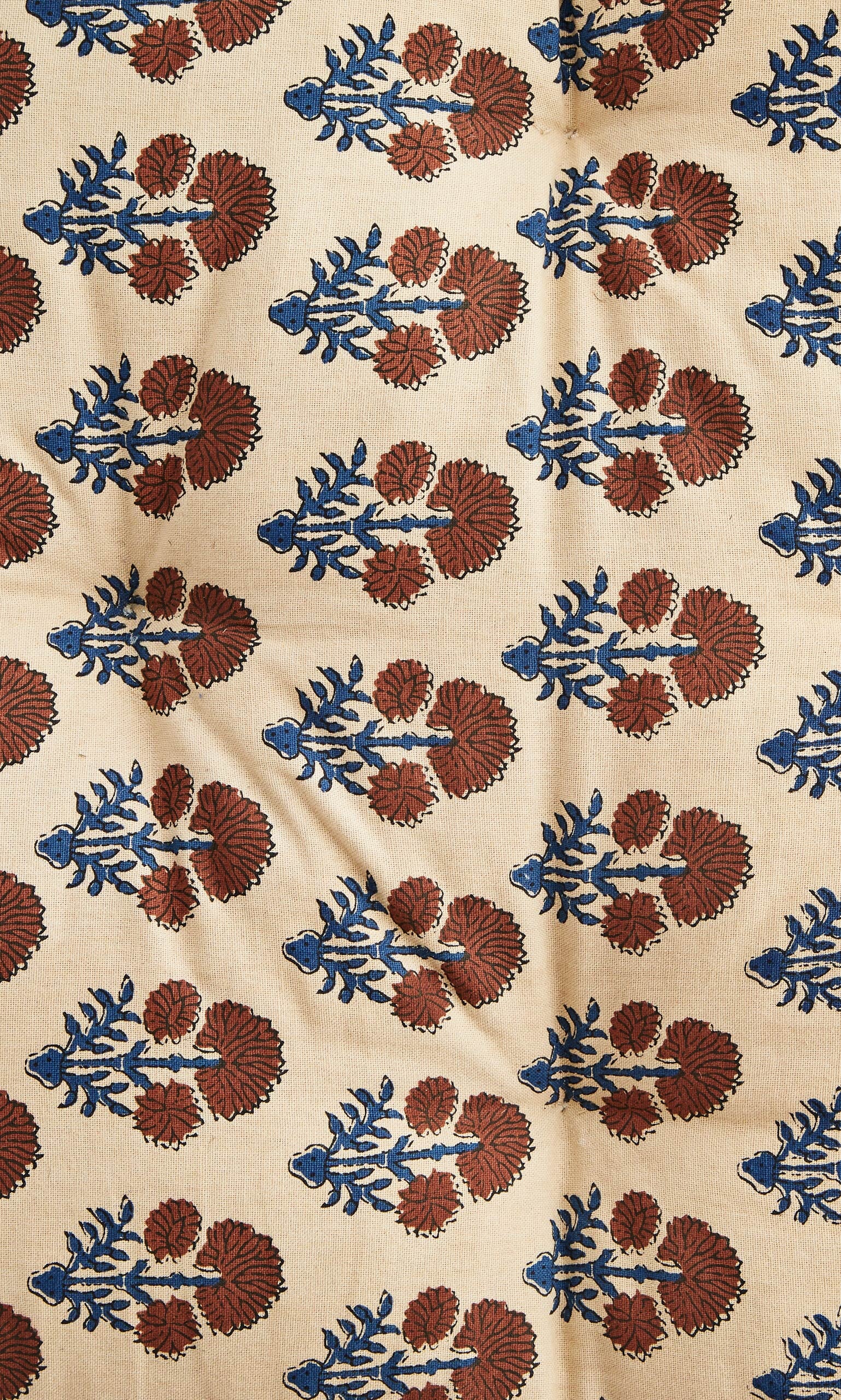 Printed Cotton Mattress  - Block Print