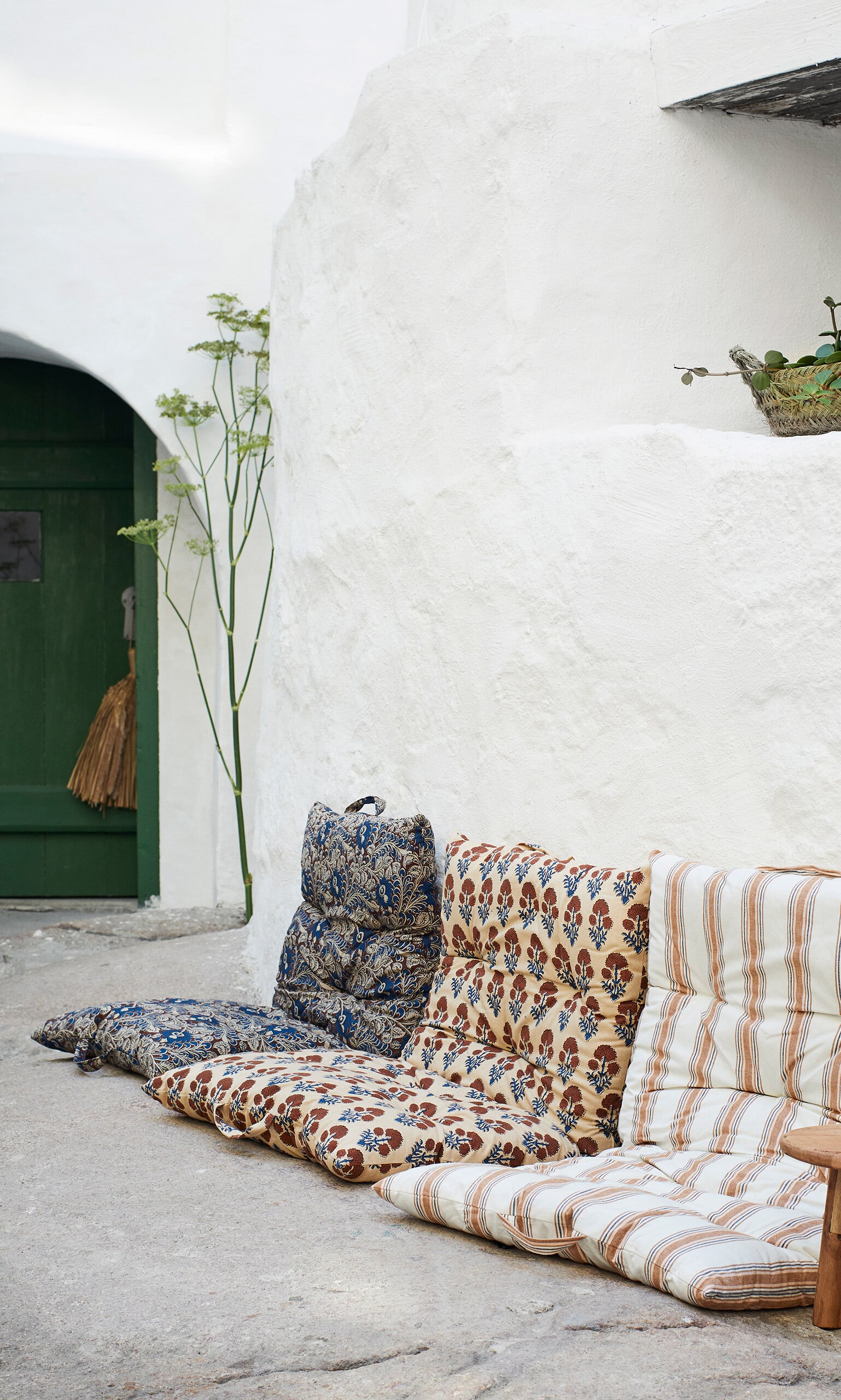 Printed Cotton Mattress  - Block Print