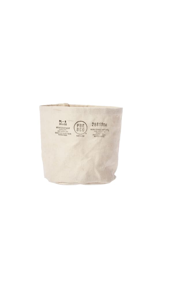 Canvas Plant Pot Covers - Set of three