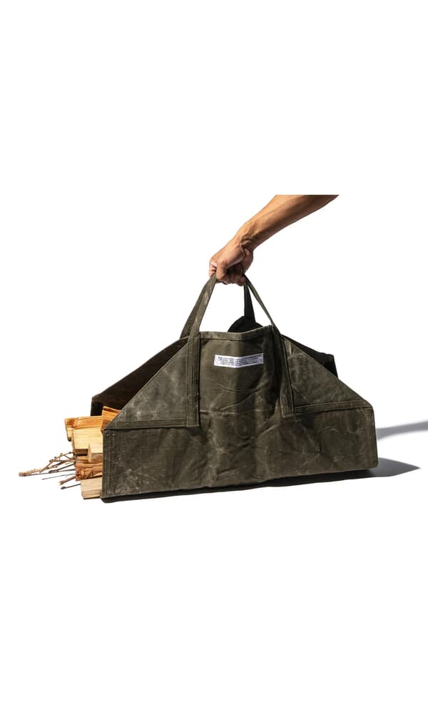 Canvas Firewood Carrier