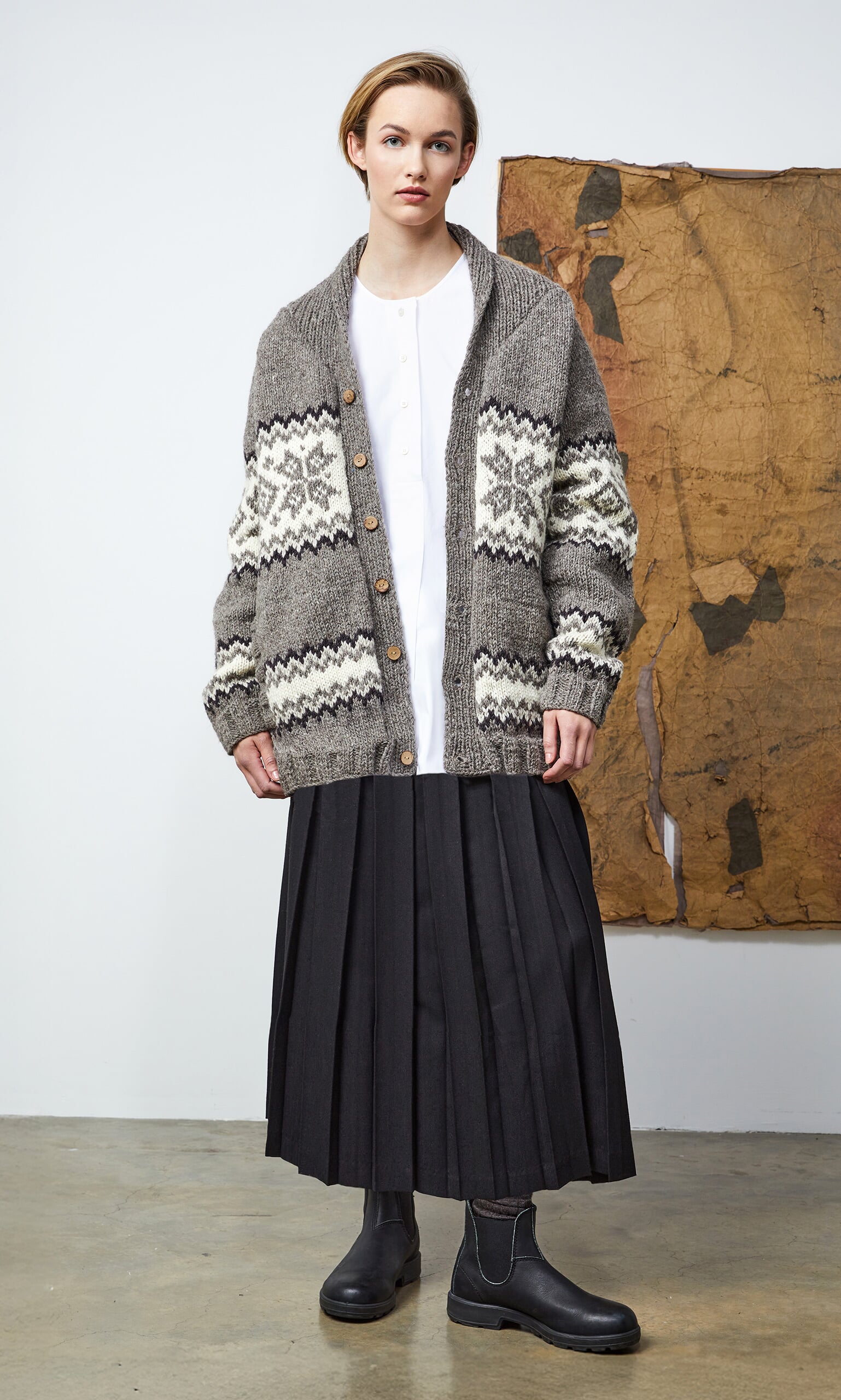 Shingle Cardigan