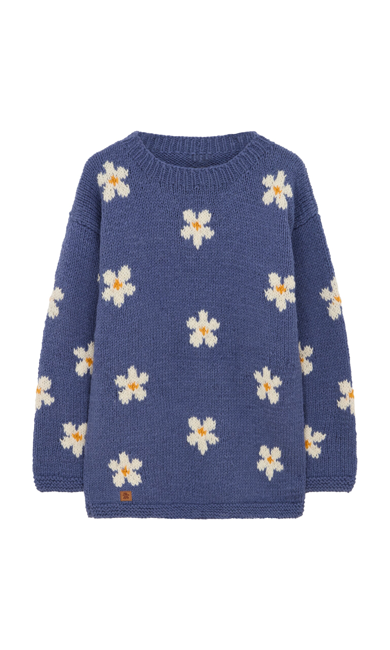 Blue Daisy Sweater - Plümo Ltd