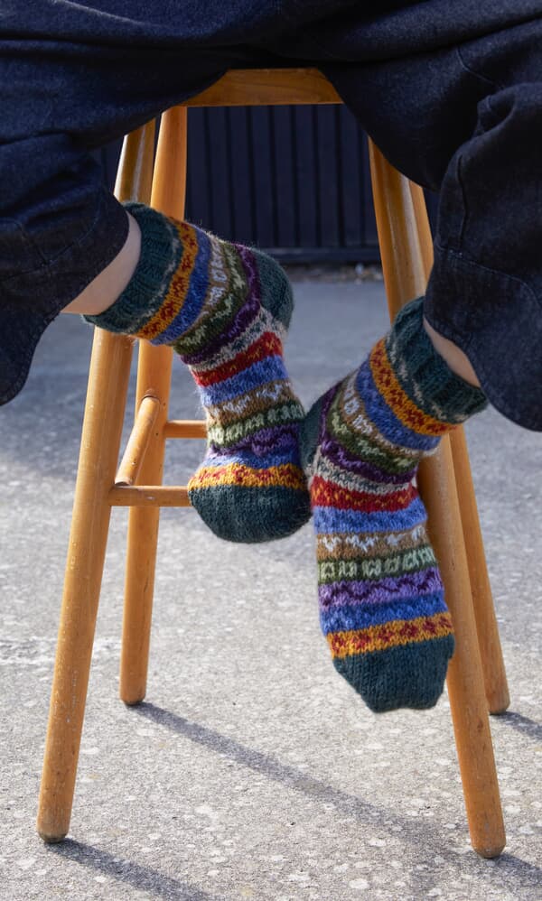 Dark Green Socks
