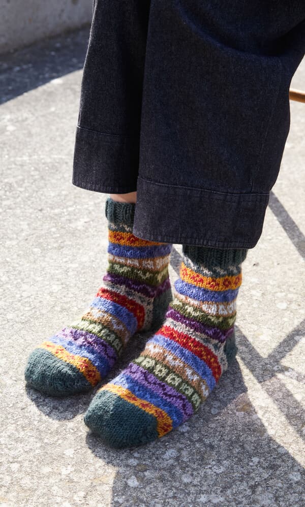 Dark Green Socks