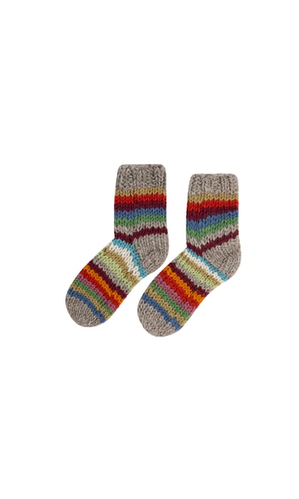 Rainbow socks - Plümo Ltd