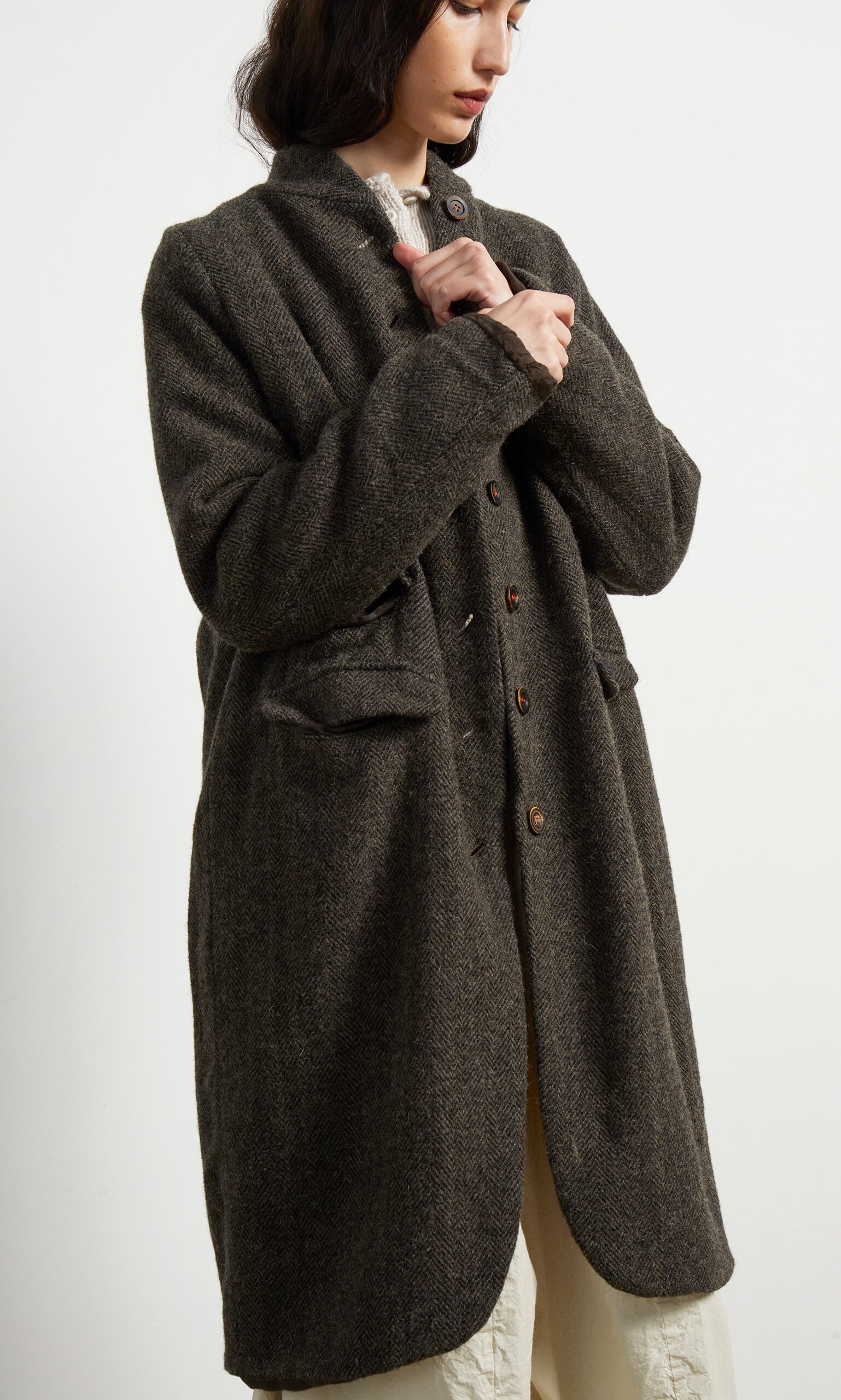 Tweed Coat - Plümo Ltd