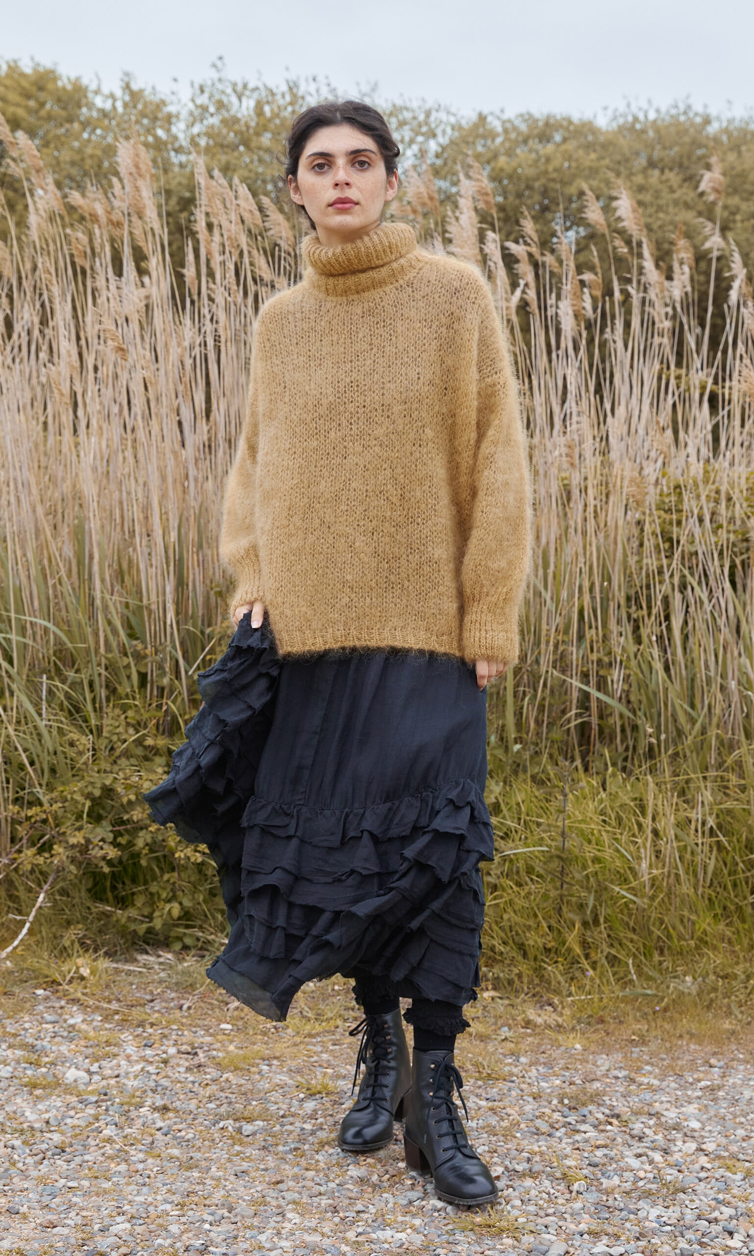 Camel Rollneck