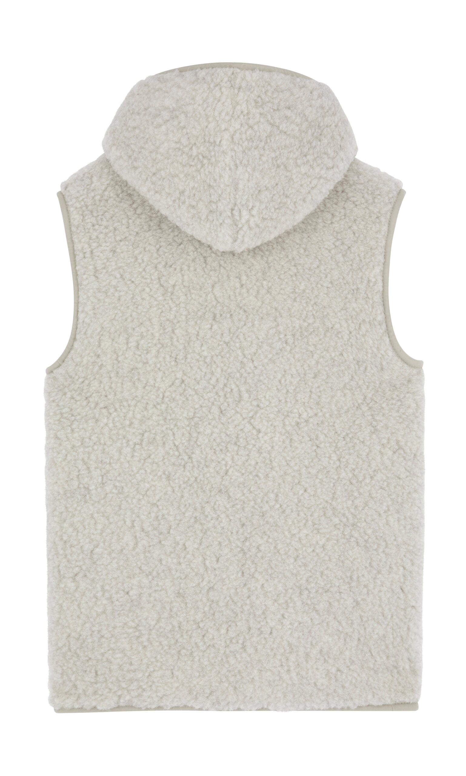 Wool Gilet - Light Grey